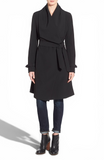 Diane Von Furstenberg: 'Raquel' Long Wrap Coat