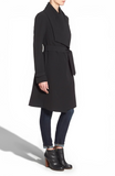 Diane Von Furstenberg: 'Raquel' Long Wrap Coat
