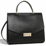 Furla Julia Medium Top Handle Leather Shoulder Bag