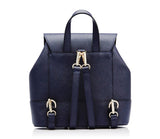 Versace 1969: Navy Zip Pocket Backpack