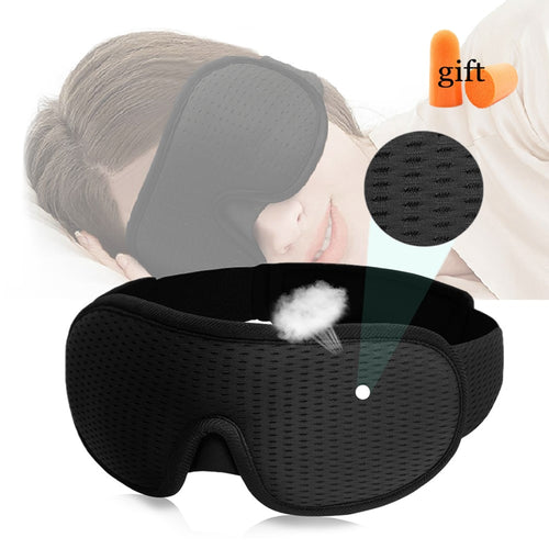 Blocking Light Sleeping Eye Mask Soft Padded Travel Shade Cover Rest Relax Sleeping Blindfold Eye Cover Sleep Mask Eyepatch