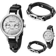 Dyrberg Kern: 2pc Prominent Leather Watch & Bracelet